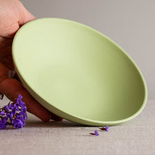 Load image into Gallery viewer, Pea Green Porcelain Vessel 8
