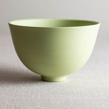 Load image into Gallery viewer, Pea Green Porcelain Vessel 6
