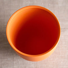 Load image into Gallery viewer, Tall Orange Porcelain Vessel
