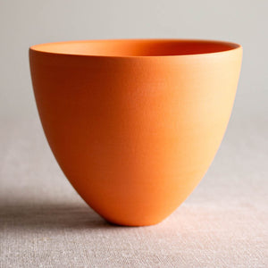 Orange Porcelain Vessel 2