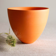 Load image into Gallery viewer, Orange Porcelain Vessel 2
