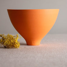 Load image into Gallery viewer, Orange Porcelain Vessel 3
