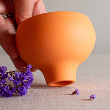 Load image into Gallery viewer, Orange Porcelain Vessel 5
