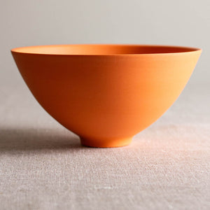 Orange Porcelain Vessel