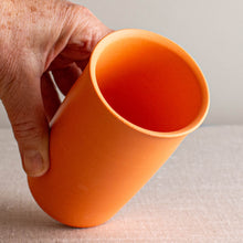 Load image into Gallery viewer, Orange porcelain Vessel 2
