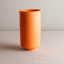 Load image into Gallery viewer, Orange porcelain Vessel 2
