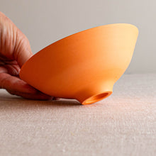 Load image into Gallery viewer, Orange Porcelain Bowl
