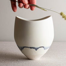 Load image into Gallery viewer, Manganese Line Series Vessel with Undulating Rim
