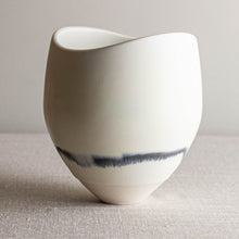 Load image into Gallery viewer, Manganese Line Series Vessel with Undulating Rim
