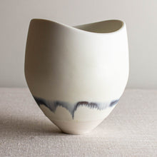 Load image into Gallery viewer, Manganese Line Series Vessel with Undulating Rim
