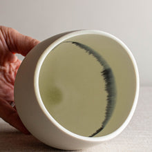 Load image into Gallery viewer, Manganese Line Series Vessel with Undulating Rim
