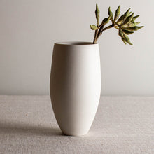 Load image into Gallery viewer, Bare Matte White Porcelain Vessel 6
