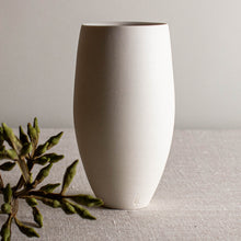 Load image into Gallery viewer, Bare Matte White Porcelain Vessel 6
