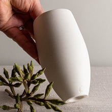 Load image into Gallery viewer, Bare Matte White Porcelain Vessel 6
