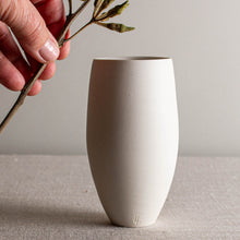 Load image into Gallery viewer, Bare Matte White Porcelain Vessel 6
