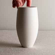 Load image into Gallery viewer, Bare Matte White Porcelain Vessel 6
