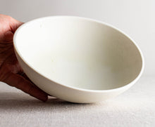 Load image into Gallery viewer, Matte White Vessel with High and Low Rim
