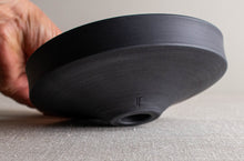 Load image into Gallery viewer, Black Porcelain Vessel 11
