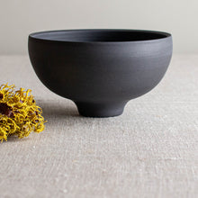 Load image into Gallery viewer, Black Porcelain Bowl
