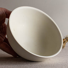 Load image into Gallery viewer, Pedestal Bowl in Crystalline White Matte

