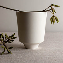 Load image into Gallery viewer, Crystalline White Matte Vessel 12
