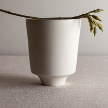 Load image into Gallery viewer, Crystalline White Matte Vessel 12
