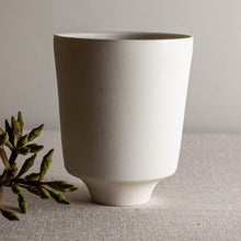 Load image into Gallery viewer, Crystalline White Matte Vessel 12
