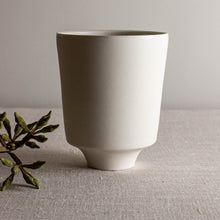 Load image into Gallery viewer, Crystalline White Matte Vessel 12
