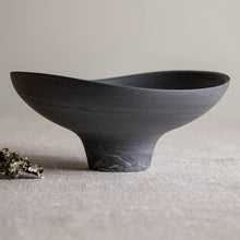 Load image into Gallery viewer, Marbled Grey Porcelain Vessel 6
