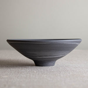 Marbled Grey and White Vessel