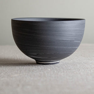 Marbled Grey and White Porcelain Vessel