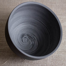 Load image into Gallery viewer, Marbled Grey and White Porcelain Vessel
