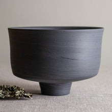 Load image into Gallery viewer, Marbled Grey Porcelain Vessel 5
