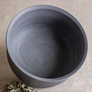 Marbled Grey Porcelain Vessel 5
