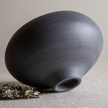 Load image into Gallery viewer, Dark Marbled Grey Porcelain Vessel 2
