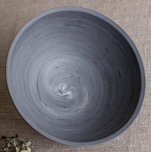 Marbled Grey Porcelain Vessel 3