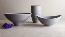 Load image into Gallery viewer, Light Grey Porcelain Set of Vessels
