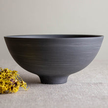 Load image into Gallery viewer, Marbled Grey Porcelain Bowl
