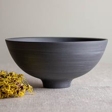 Load image into Gallery viewer, Marbled Grey Porcelain Bowl
