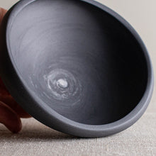 Load image into Gallery viewer, Dark Grey Marbled Vessel 2
