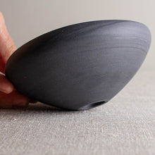 Load image into Gallery viewer, Dark Grey Marbled Vessel 2
