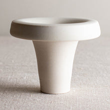 Load image into Gallery viewer, Small Sculptural Vessel in Matte White
