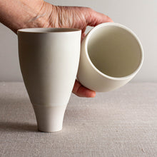 Load image into Gallery viewer, Set of Vessels in Matte Cream
