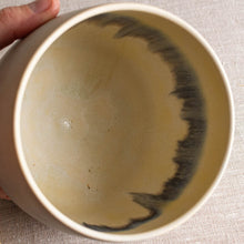 Load image into Gallery viewer, Deep Yellow Porcelain Vessel with Manganese Line
