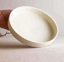 Load image into Gallery viewer, Crystalline Matte White Sparkling Bowl
