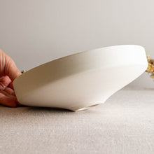 Load image into Gallery viewer, Crystalline Matte White Sparkling Bowl
