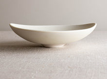 Load image into Gallery viewer, Open Form with Altered Rim in Matte Ivory
