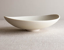 Load image into Gallery viewer, Open Form with Altered Rim in Matte Ivory
