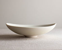 Load image into Gallery viewer, Open Form with Altered Rim in Matte Ivory
