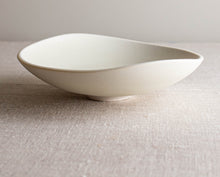 Load image into Gallery viewer, Open Form with Altered Rim in Matte Ivory
